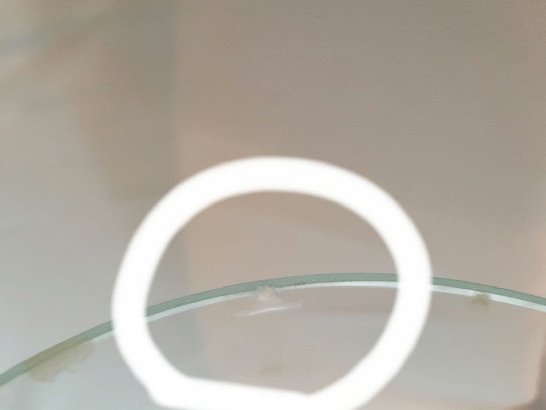 ヴィンテージ時計　ドイツ製 Kern（ケアン）ガラスのドーム　卓上時計　置時計