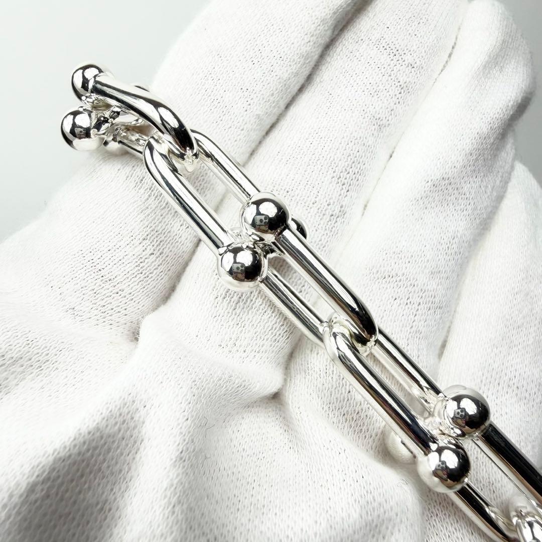 100%本物 超美品 ティファニー ハードウェア ラージ リンク ブレスレット