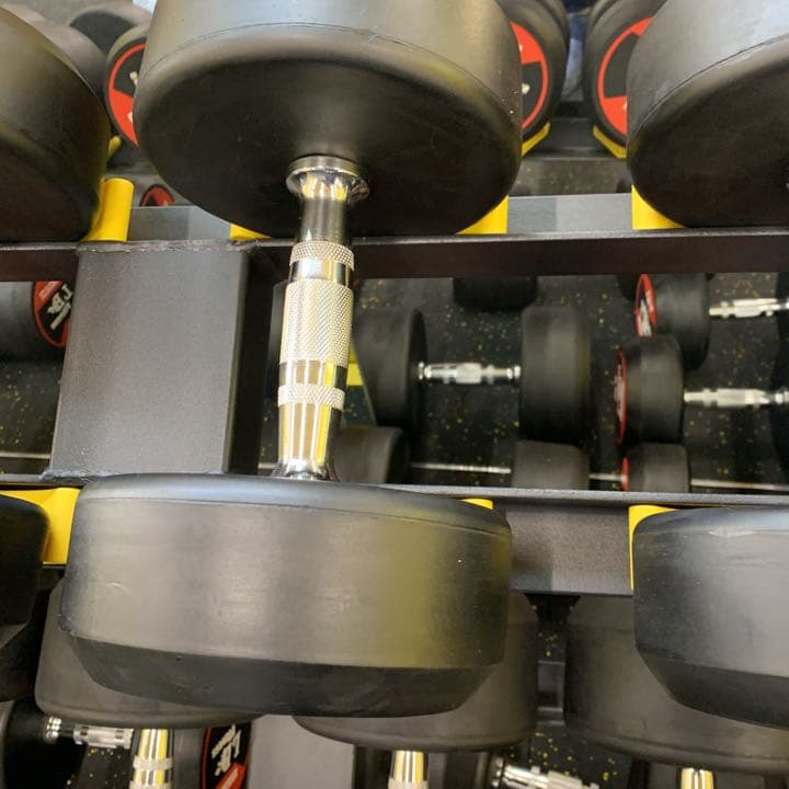 ラバーダンベル　22.5kg kg 25kg kg  27.5kg 各2個