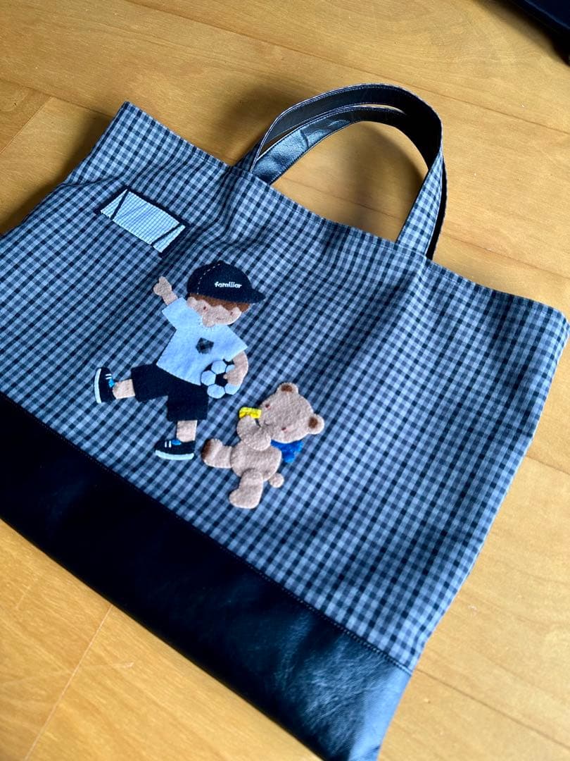ファミリア　手提げバッグ♡ニューエラ