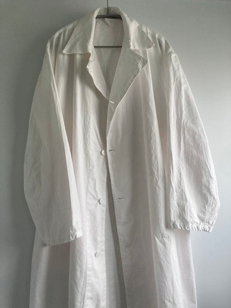 ジャケット・アウター 60s French Military Linen Hospital Coat