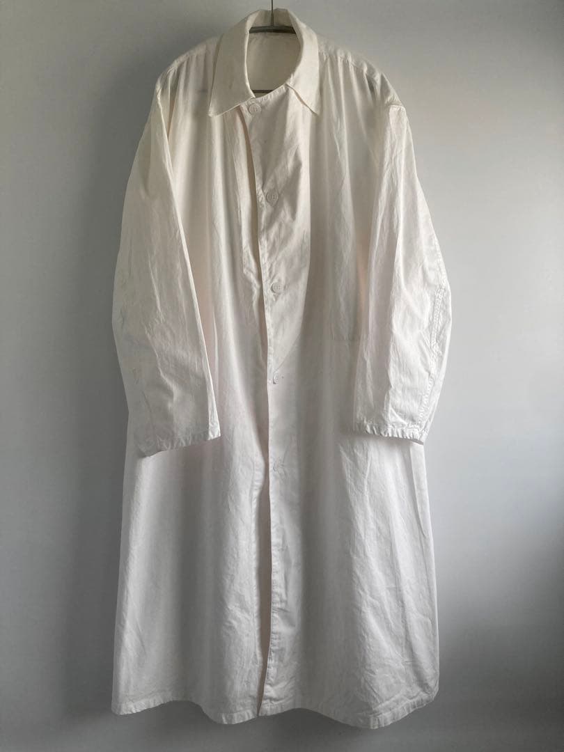 ジャケット・アウター 60s French Military Linen Hospital Coat