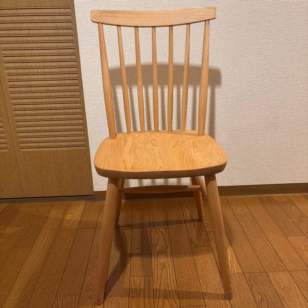 モモナチュラル　椅子　1脚