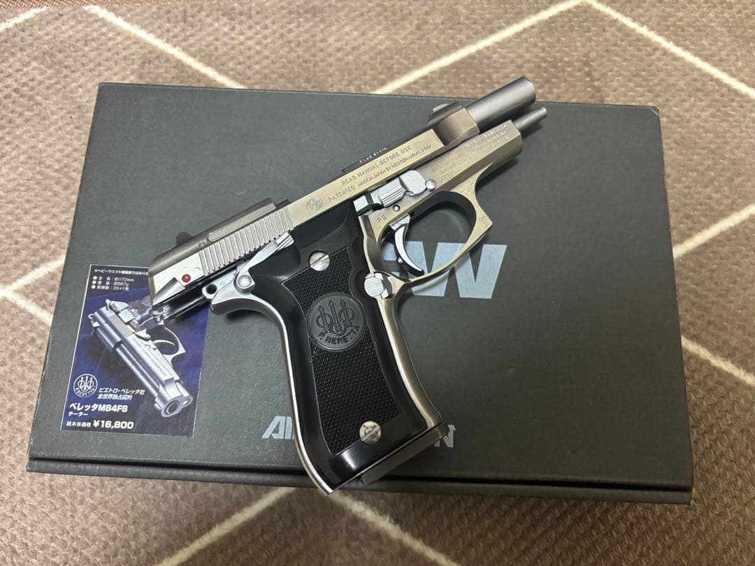 WA ベレッタM84FSチーター シルバーモデル
