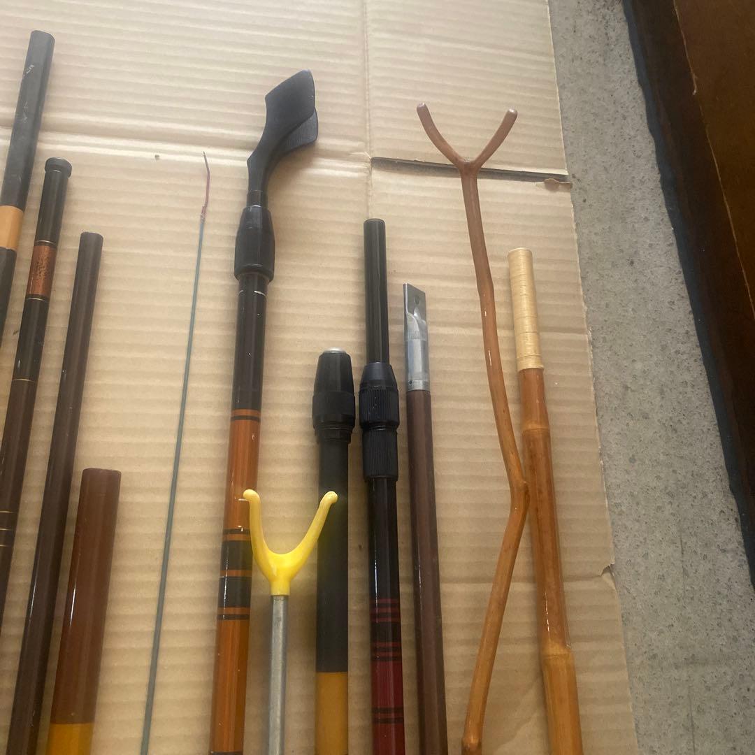 ヘラブナ竿.竿掛セット 多数