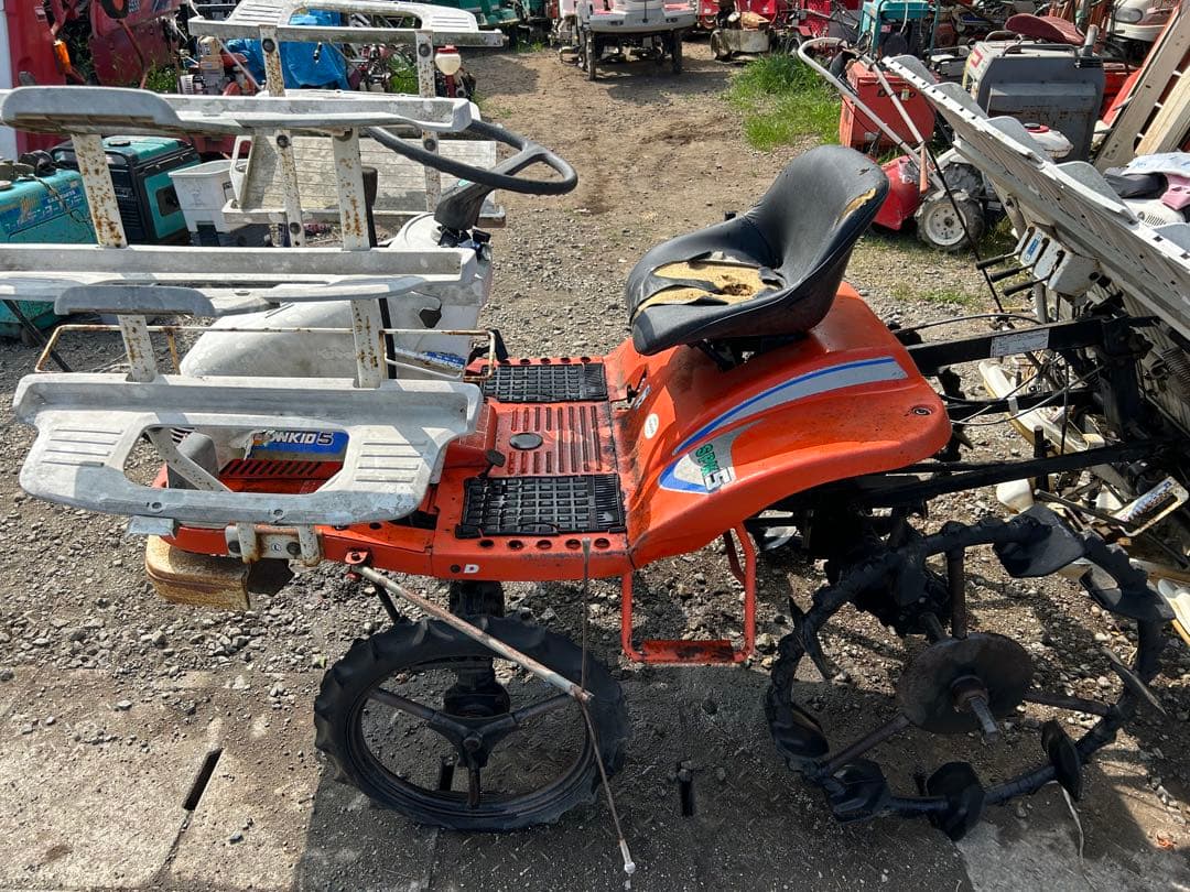 宮崎　クボタ　5条植え　田植機　ガソリン　田植え　田植え機　農機具　動画あり