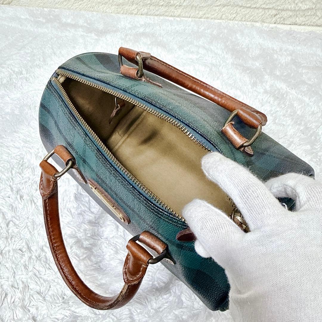 美品✨ POLO RALPH LAUREN ミニ ボストン バッグ チェック