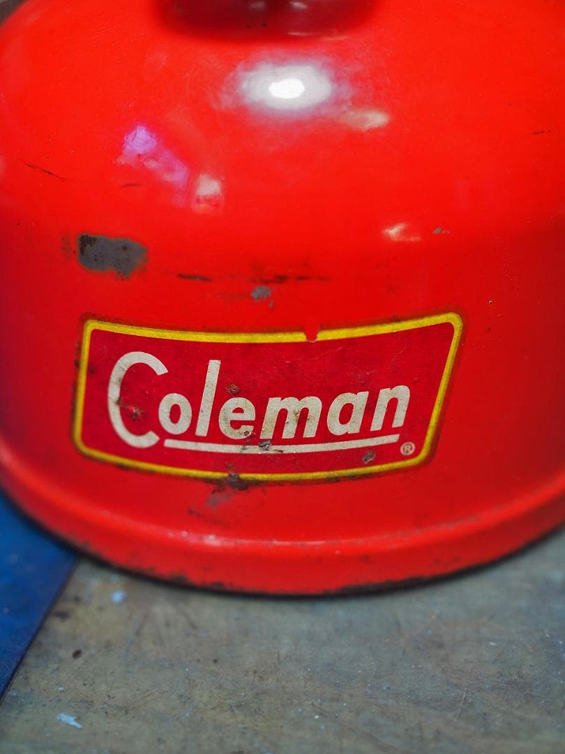 絶好調1960年4月 コールマン 200A ランタン（イエローボーダー） t88