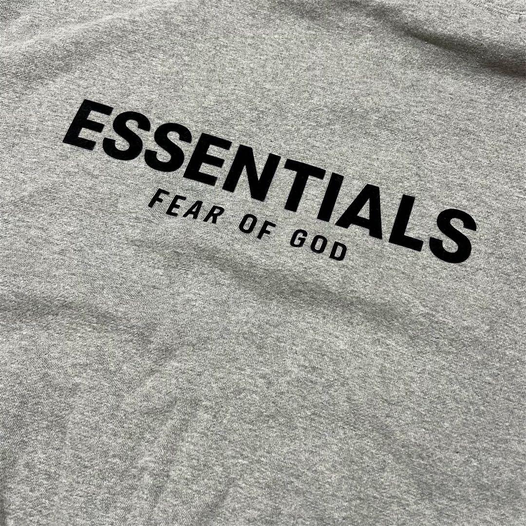 ESSENTIALS FEAR OF GOD パーカー グレー L