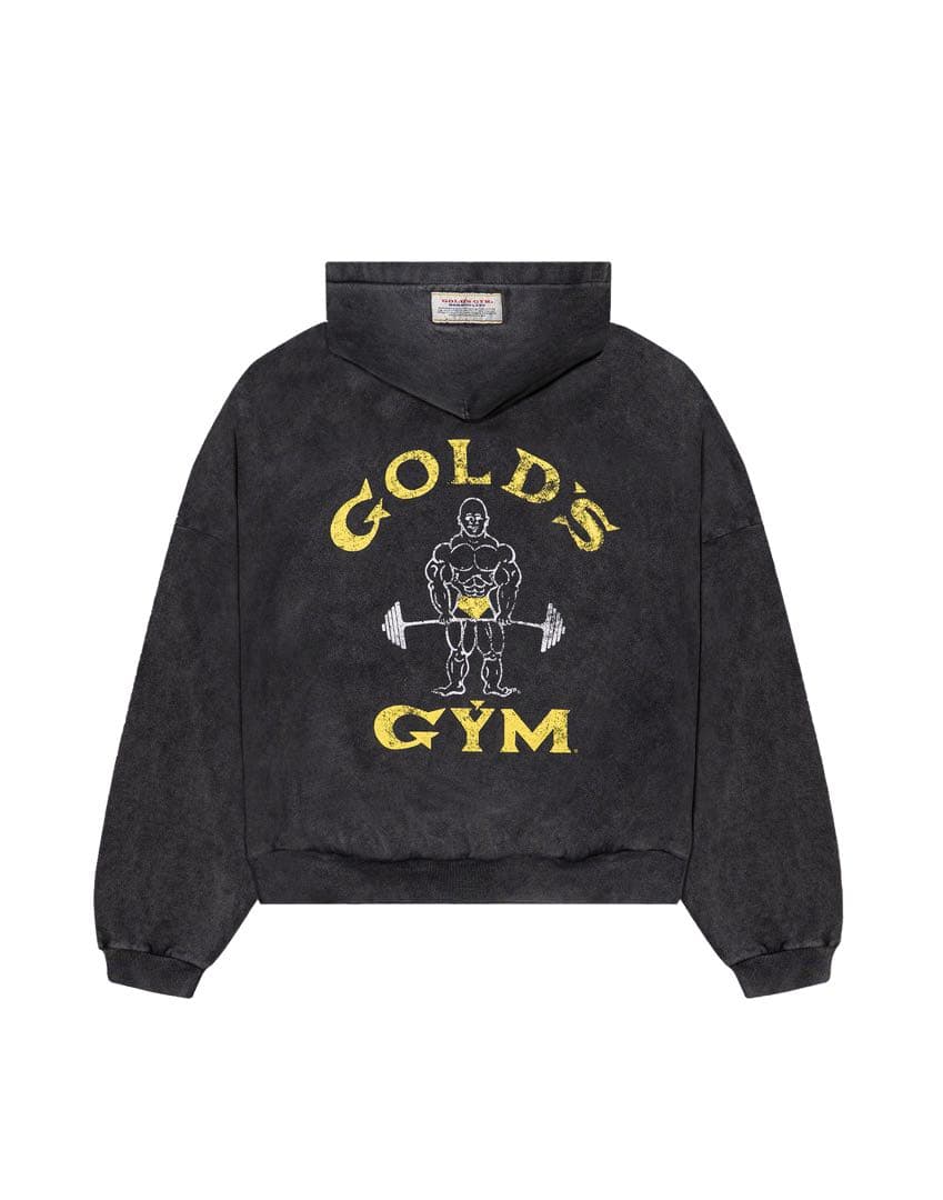 LÝFT × GOLD'S GYM VINTAGE LOGO HOODIE
