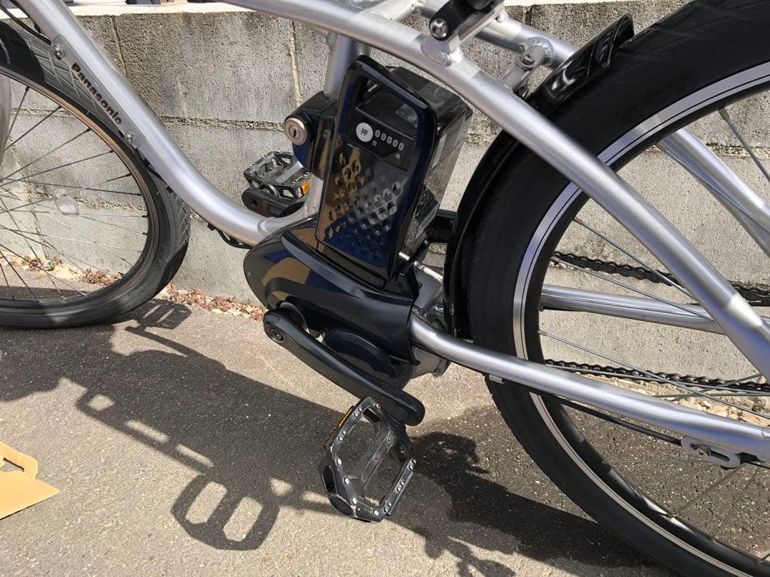 引き取り限定　パナソニック　BP02 ビームス　シルバー　電動アシスト自転車