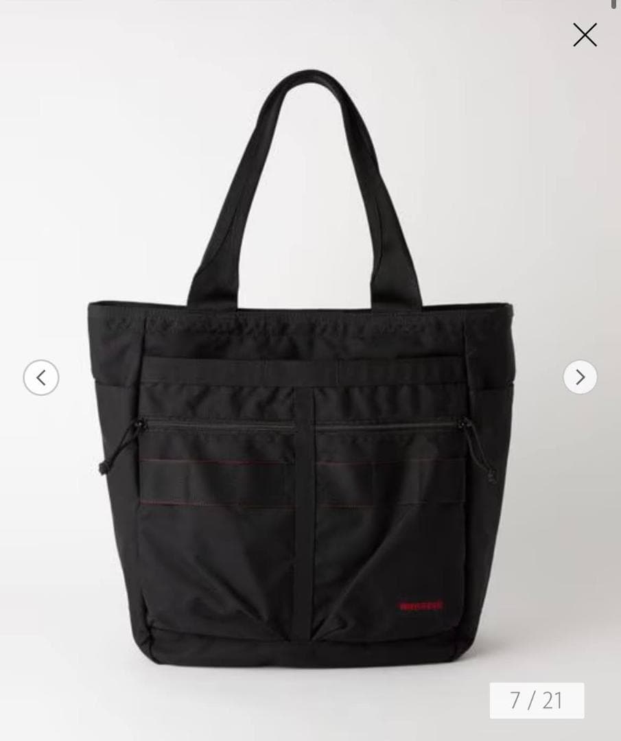 黒色／【別注】＜BRIEFING＞N/UR MISSIONB トート バッグ
