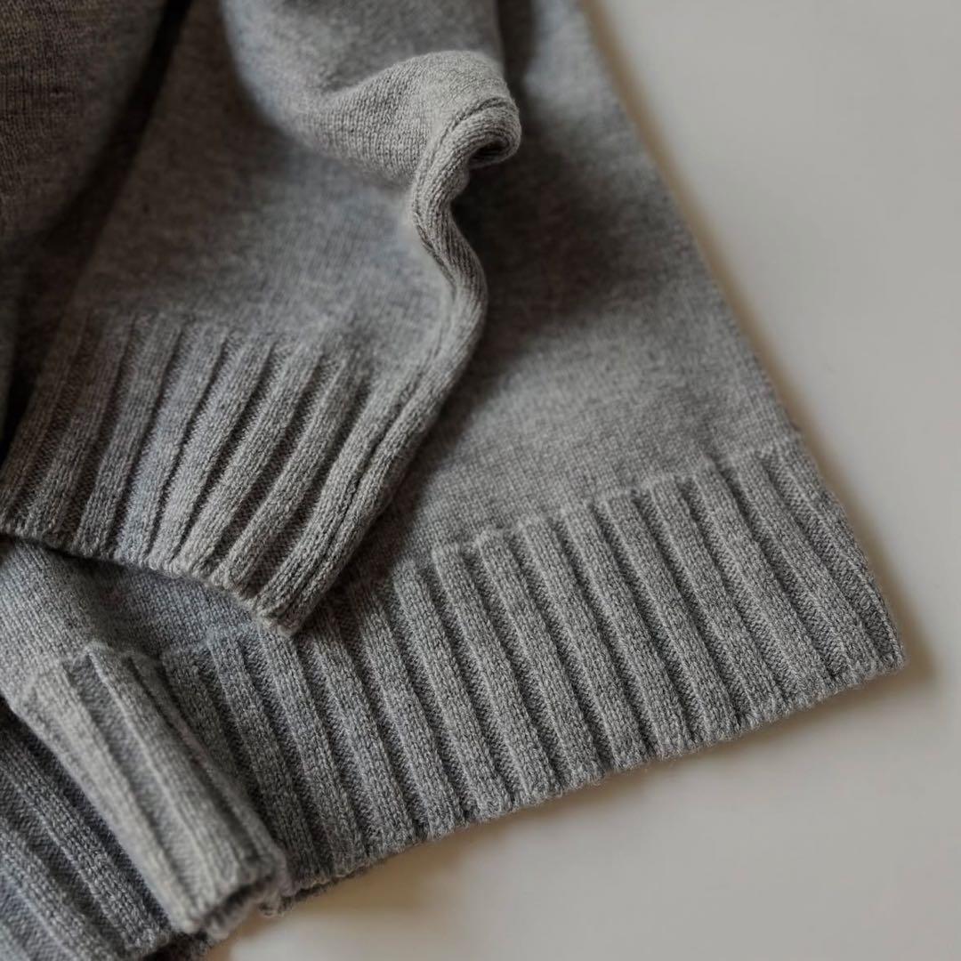 新品　タグ付き　グレー　julynine 2024-25AW セーター