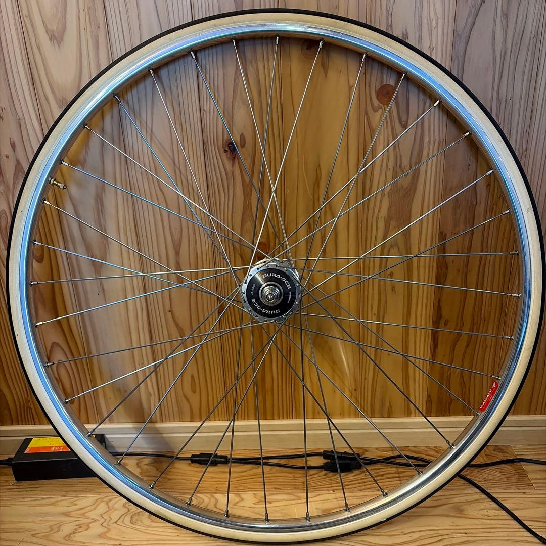 競輪 DURA-ACE HB-7600 完組ホイール 2本セット