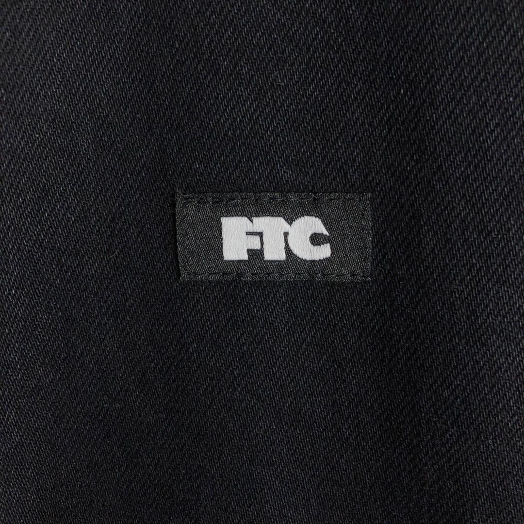 FTC‼︎ ジップブルゾン ジャケット ワンポイントロゴ 黒 M.