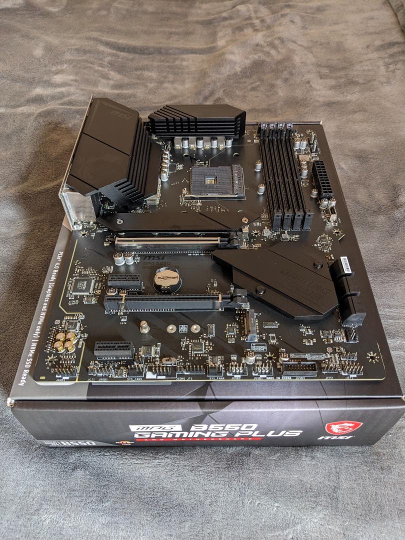 MSI MPG B550 GAMING PLUS マザーボード