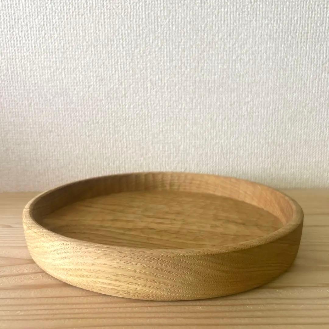 片田学 トロワ 楕円盆 栗