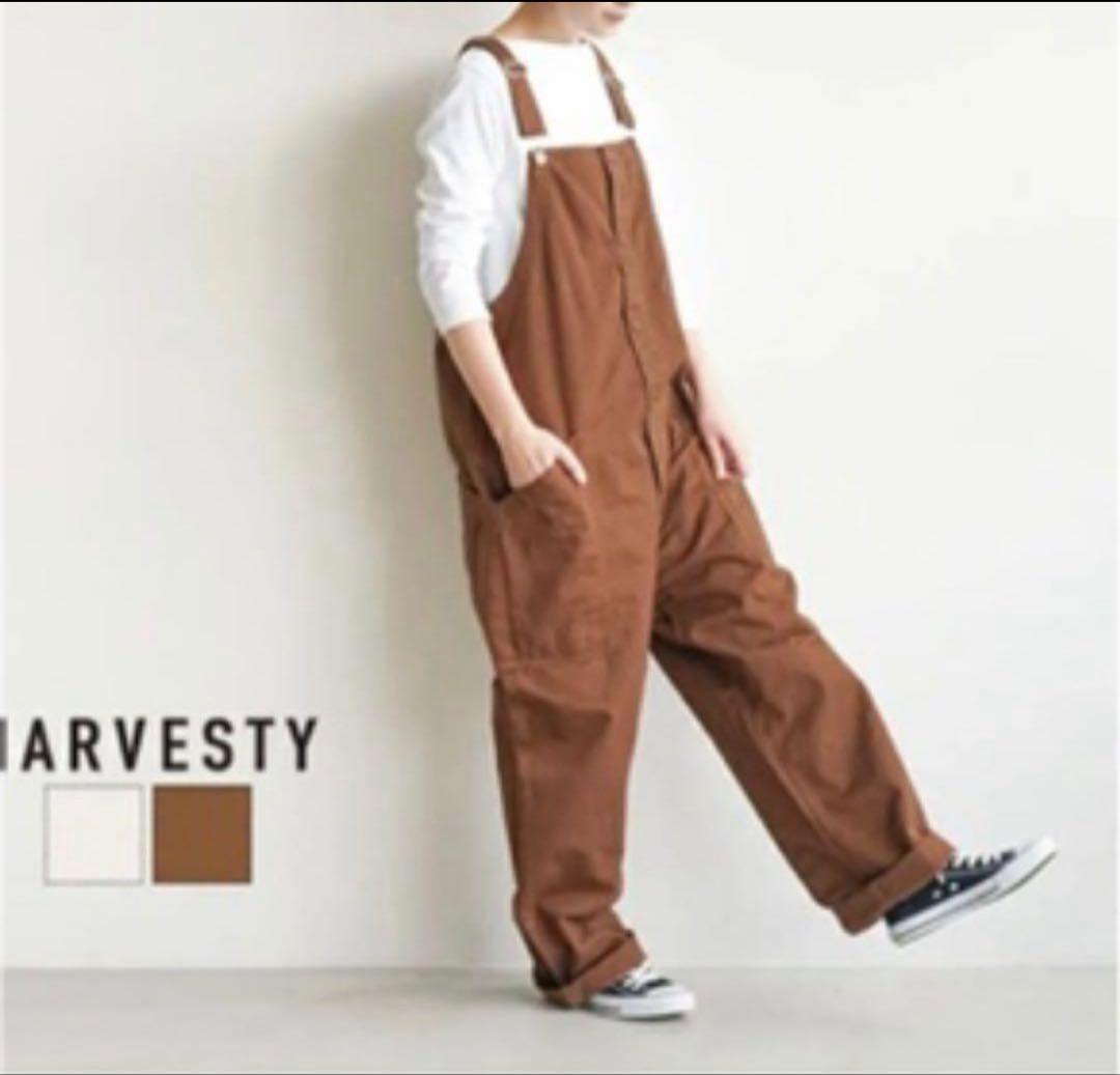 ハーベスティ　HARVESTY サロペット　オーバーオール