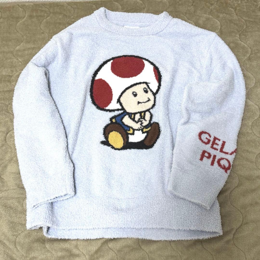 gelato pique スーパーマリオ キノピオ ルームウェア上下2点セット
