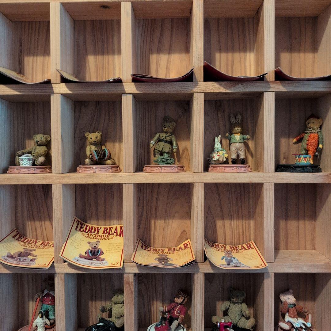 テディベアアンティークコレクション１７種類　海洋堂