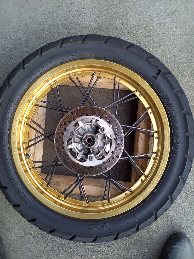 YAMAHA　セロー250　純正ホイールタイヤセット　IRC　GP210