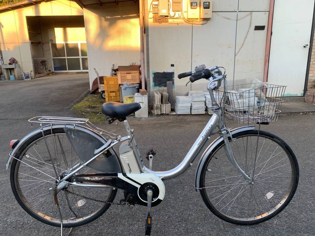 ‼️送料設置無料‼️ EJ698番 電動自転車