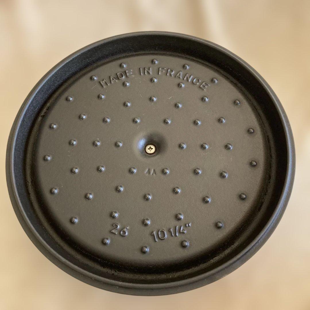 ピクミン様！専用　STAUB La Cocotte 鍋 26cm スチーマー付き