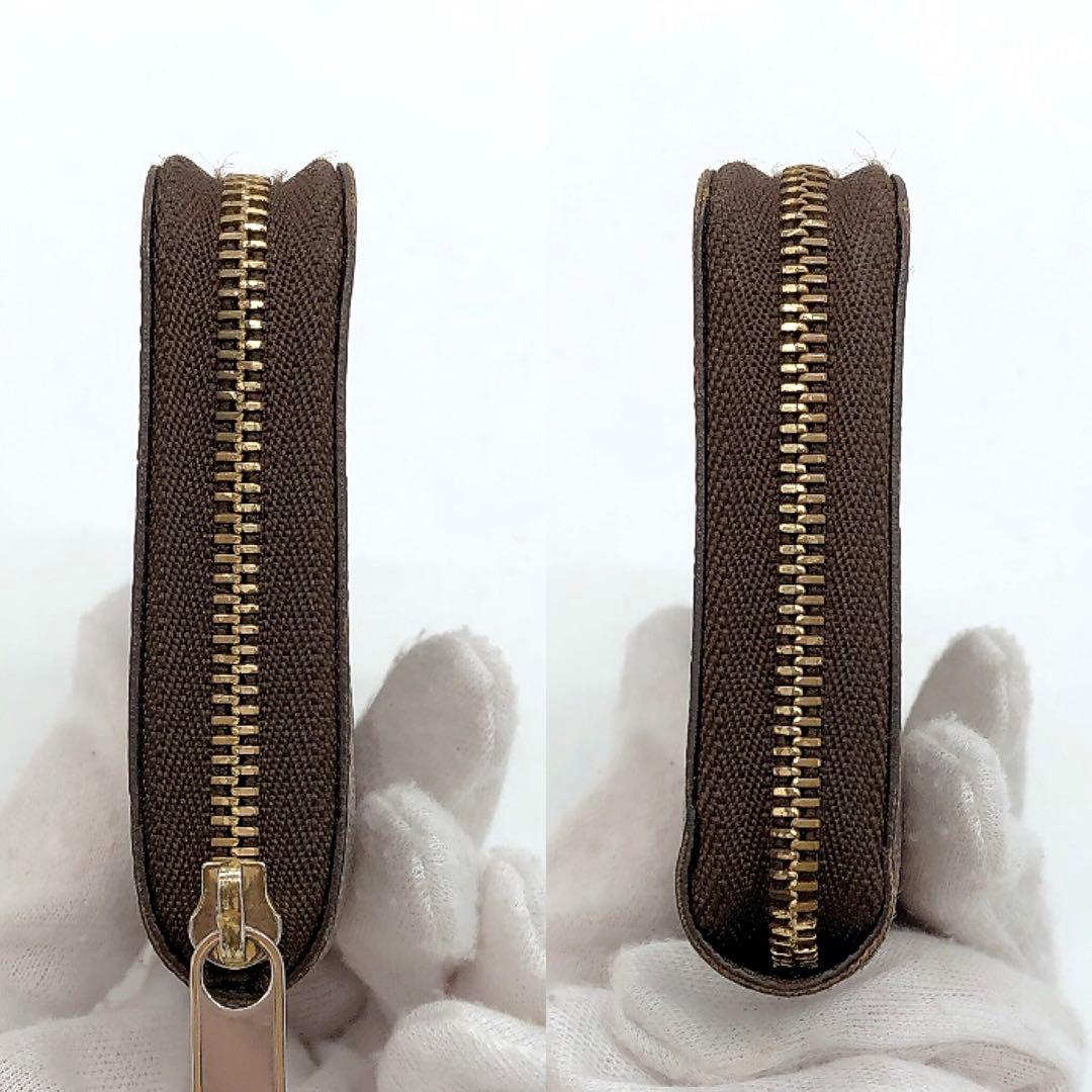 美【LOUIS VUITTON】ケース　ジッピーパース　ダミエ