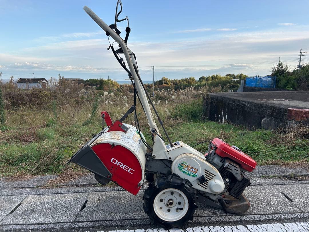 宮崎　オーレック　管理機 耕運機　正転逆転　畝立て 6馬力 SF60 動画あり