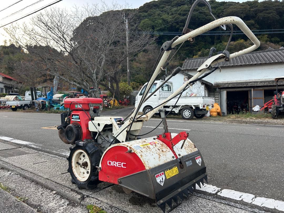 宮崎　オーレック　管理機 耕運機　正転逆転　畝立て 6馬力 SF60 動画あり