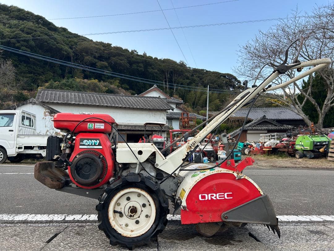 宮崎　オーレック　管理機 耕運機　正転逆転　畝立て 6馬力 SF60 動画あり