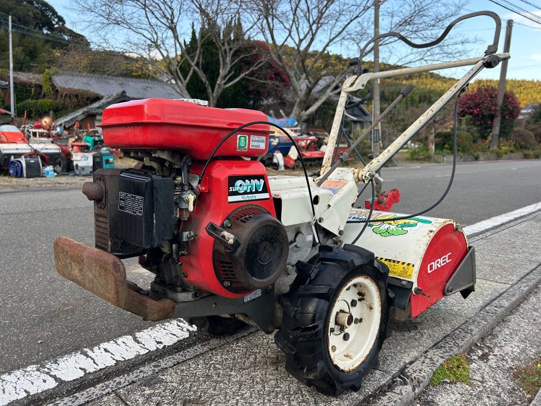 宮崎　オーレック　管理機 耕運機　正転逆転　畝立て 6馬力 SF60 動画あり