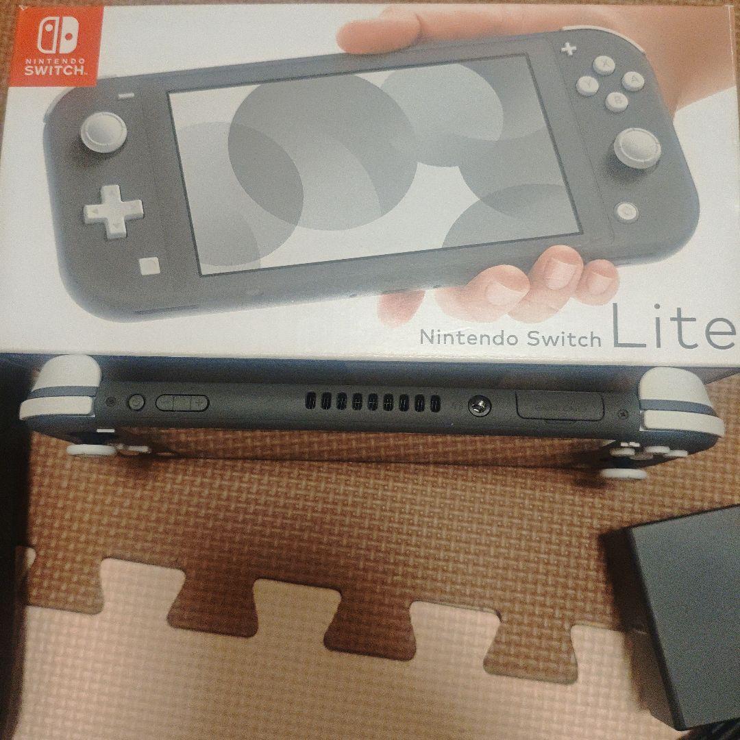 Nintendo Switch Lite グレー 本体　超美品