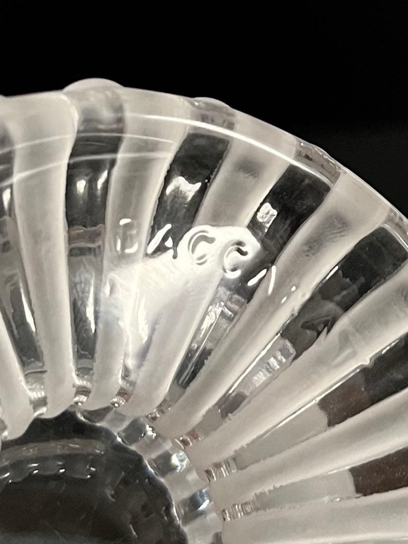 Baccarat バカラ/※大型サイズ 蓋物　キャンディーボックス