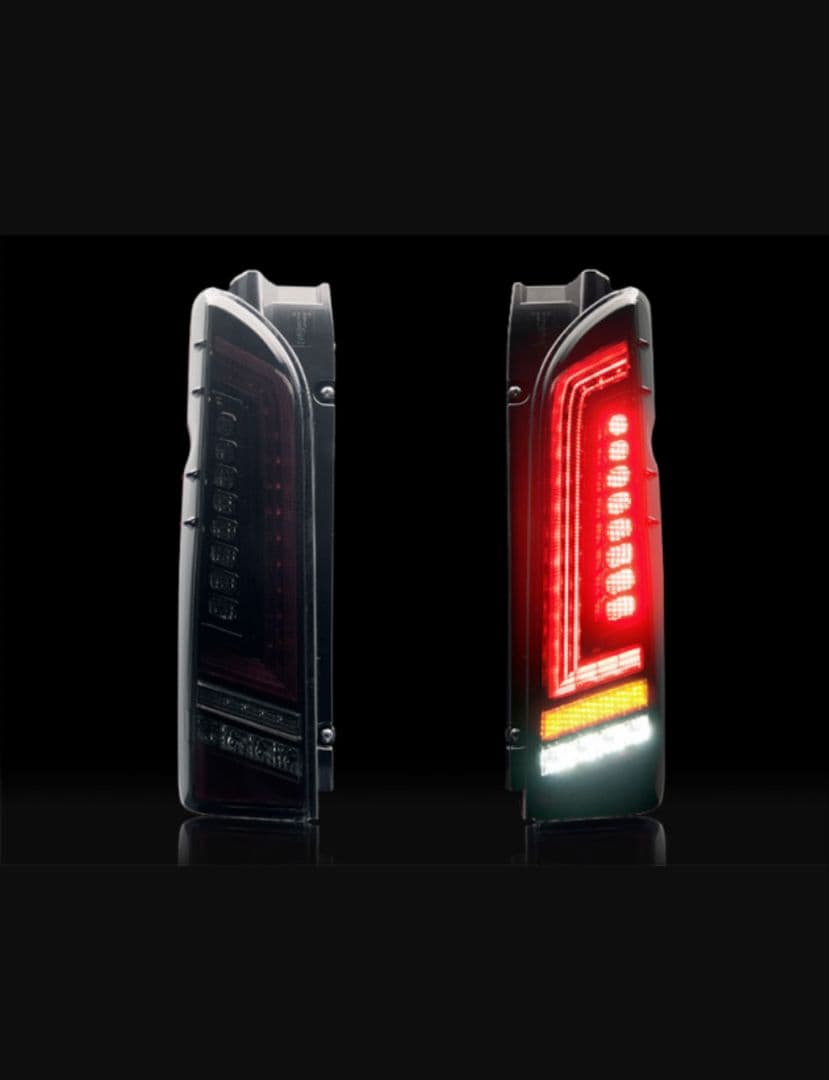 415コブラ✕FLEXコラボ　LEDテールランプ　プレステージ　少ヒビあり