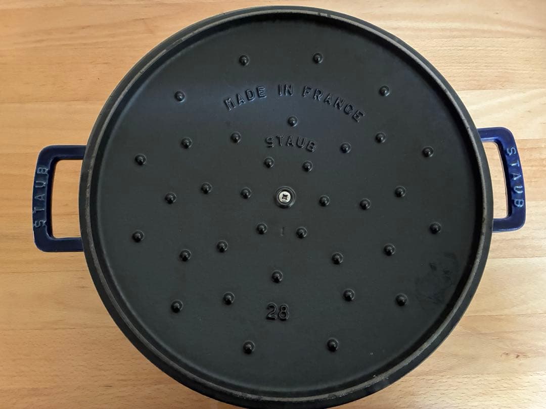 STAUB 28cm フィッシュノブ