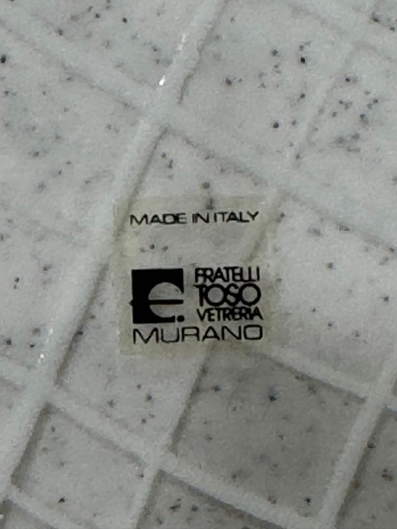 Fratelli Toso Murano 花器、ベネチアングラス 花器