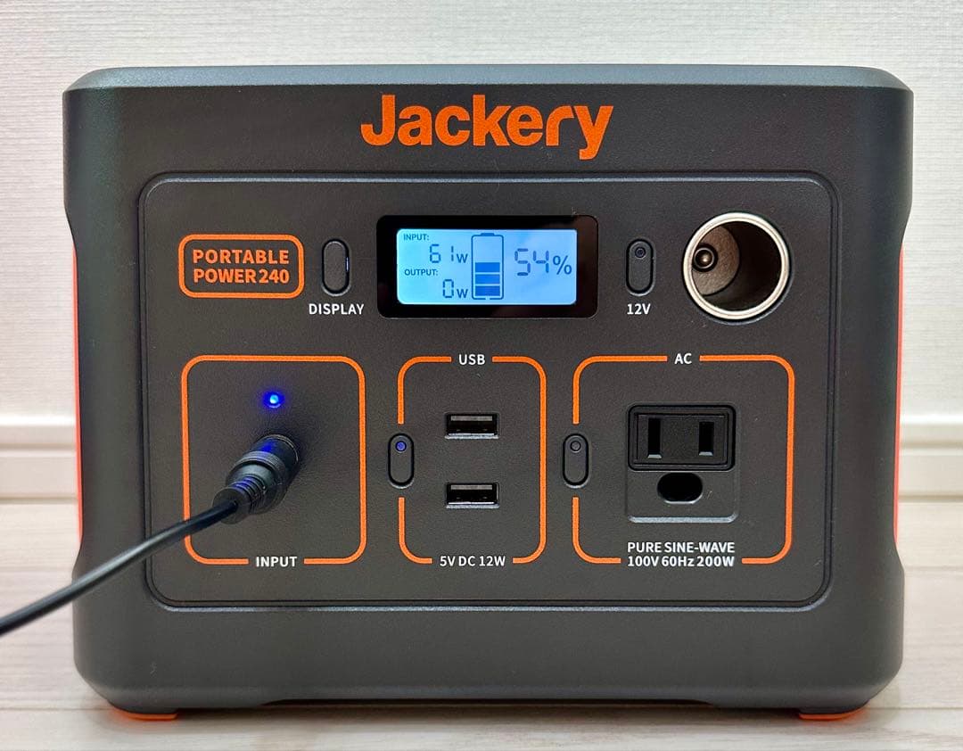 美品★Jackery ポータブル電源　240★PTB021★ジャクリ