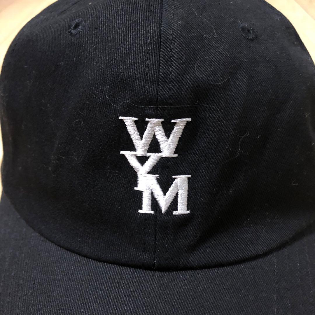 新品同様❗️wooyongmi ウーヨンミ WYM ロゴ ボールキャップ 黒