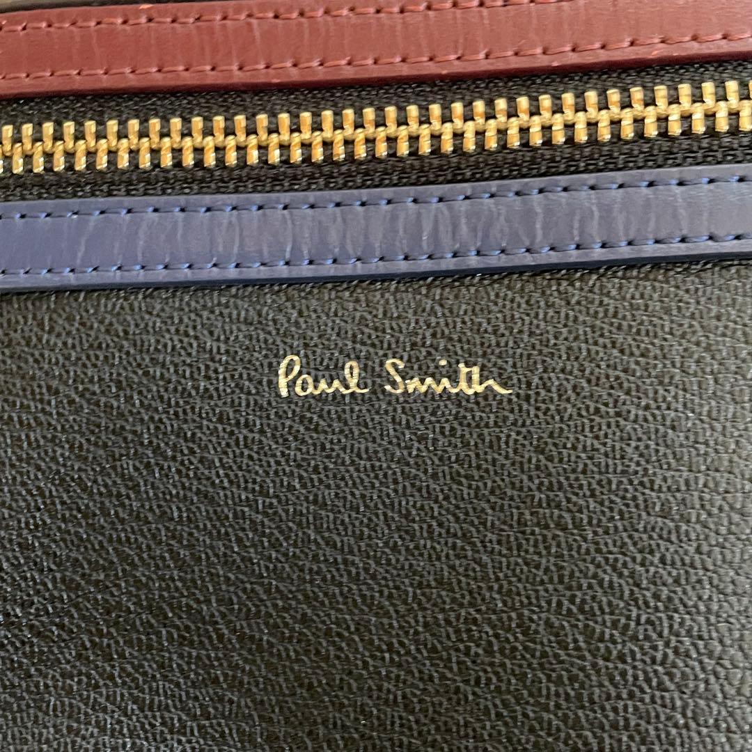 Paul Smith ポールスミス ボディバッグ ショルダー マルチストライプ