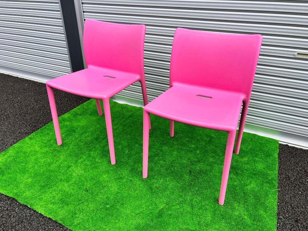 マジス/MAGIS Air-Chair/エアチェア ピンク×2脚 イタリア