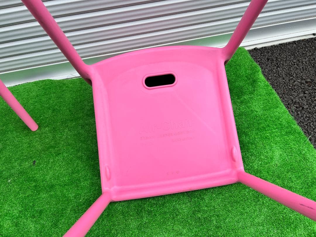 マジス/MAGIS Air-Chair/エアチェア ピンク×2脚 イタリア