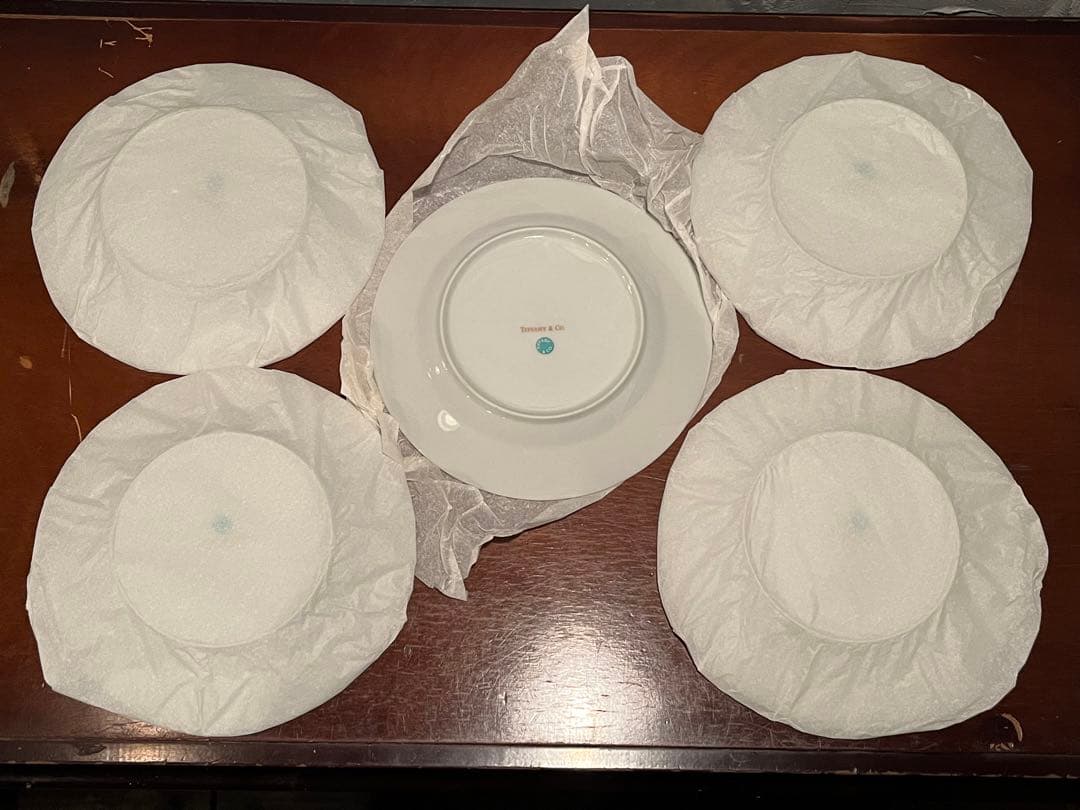 【未使用品】 ティファニー　ダンシングt 食器12点セット　皿　スープ皿