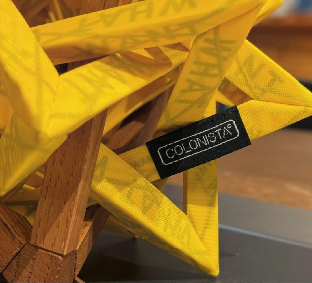 新品　COLONISTA WHAT WE WANT イエロー　CONPE10