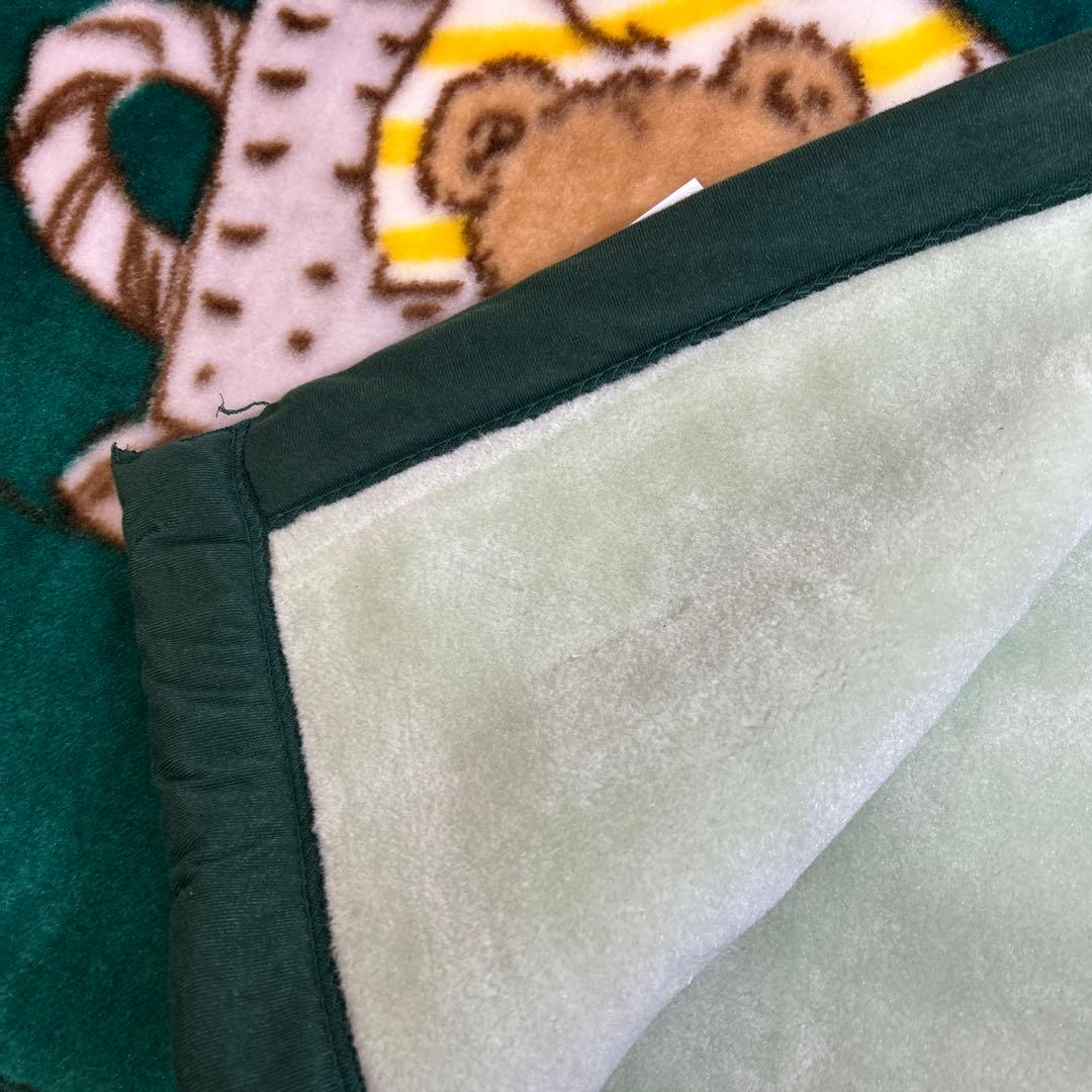 PEONY ＊二枚合わせ毛布・アクリル毛布・ブランケット・昭和レトロ・ポップ