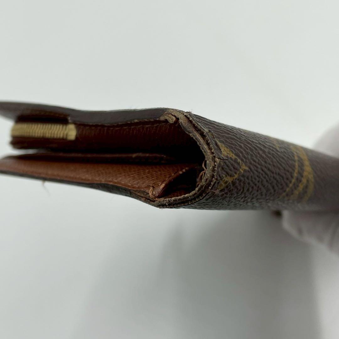 良品　ルイヴィトン　M66566 モノグラム　アンソリット　オーガナイザー　茶
