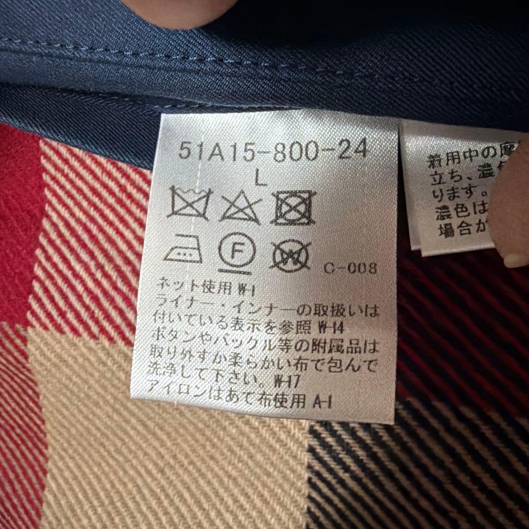 ブラックレーベルクレストブリッジ トレンチコート サイズL
