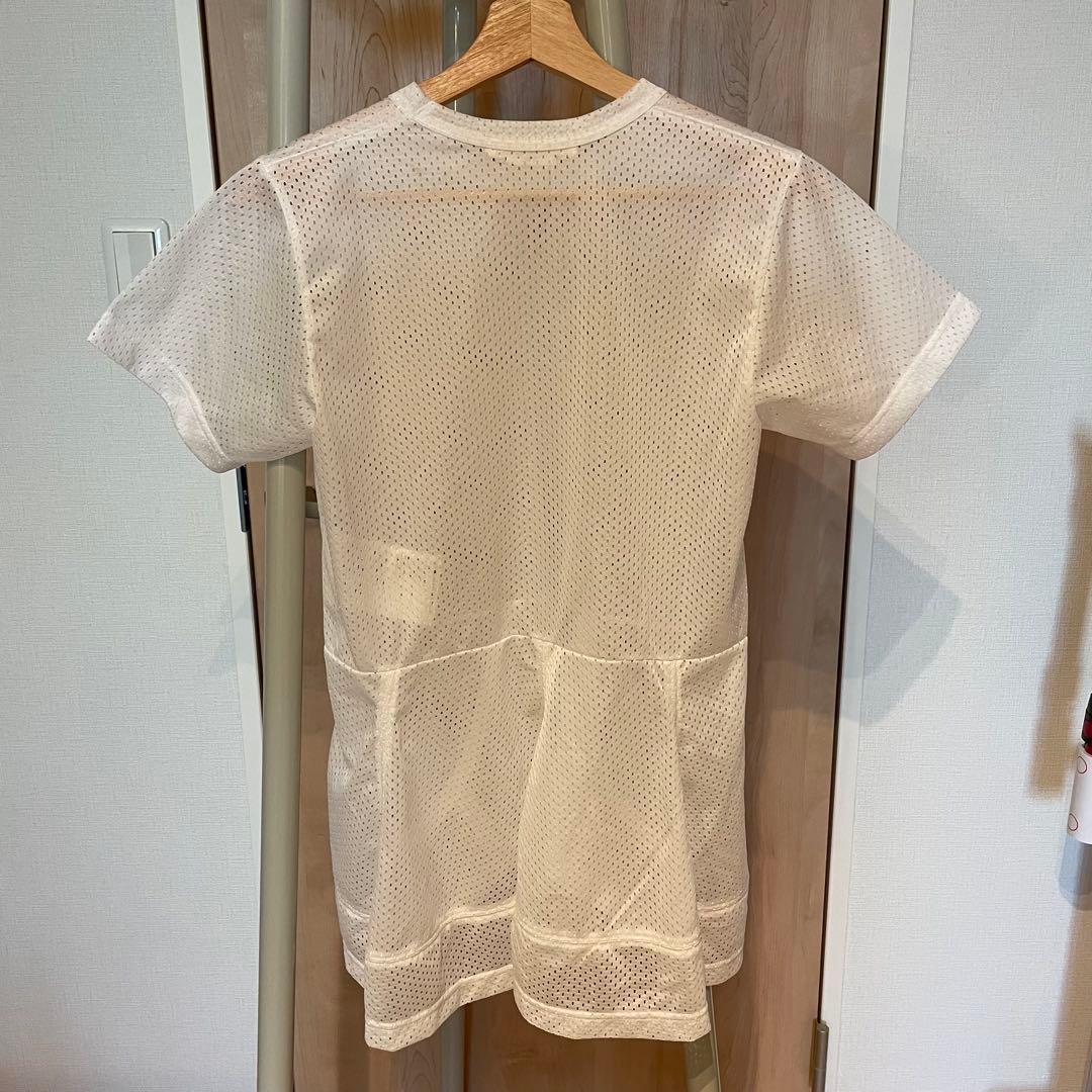 【コムデギャルソン】23AW セミシアーメッシュシャツ GL-T014