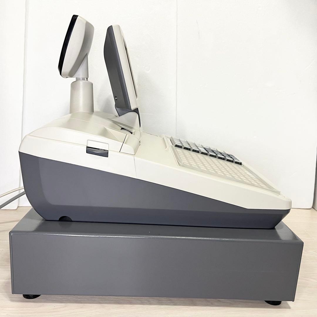 【良品】TOSHIBA 東芝TEC 電子レジスター FS-2055 新品鍵つき