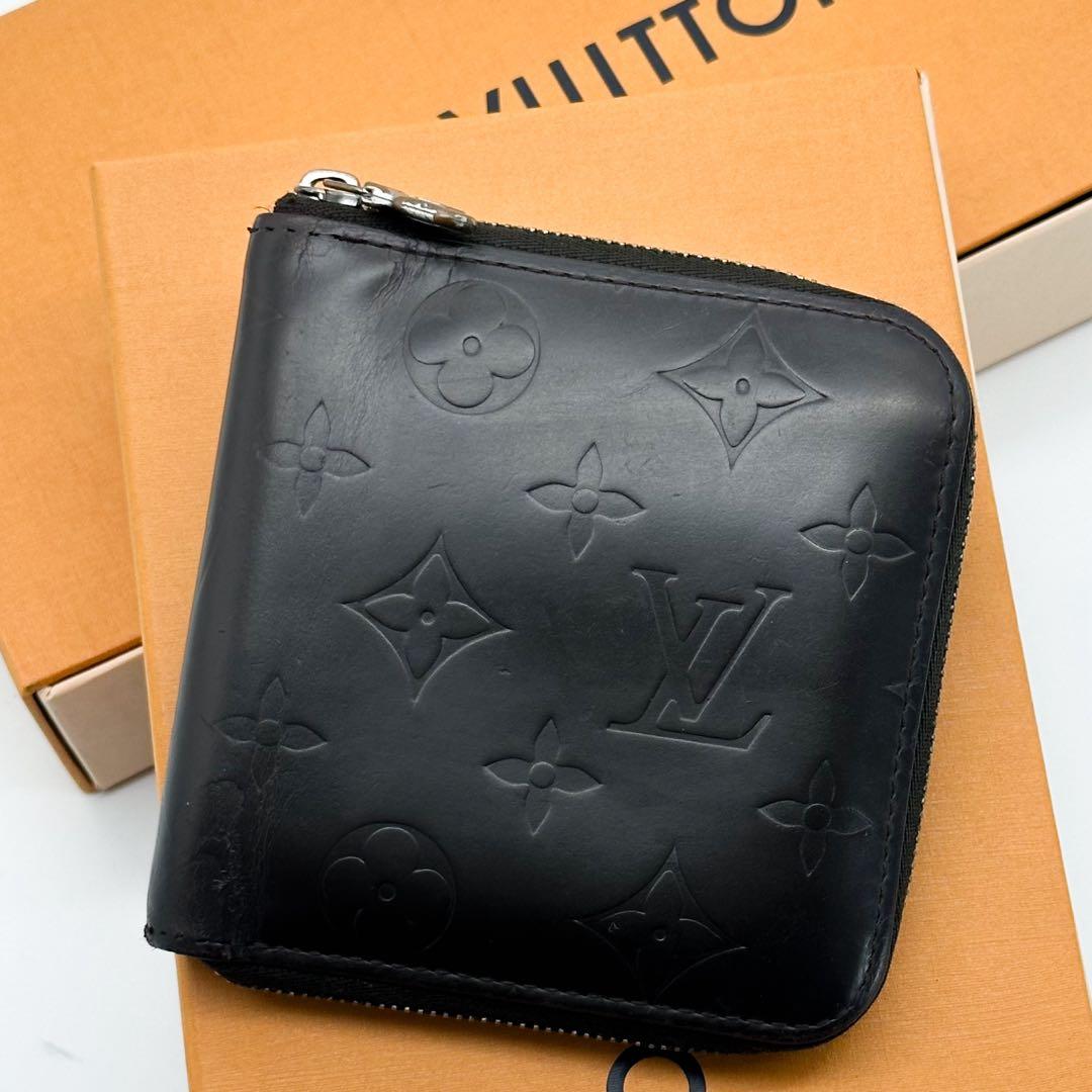ルイヴィトン ポルトモネ ジップ グラセ モノグラム ラウンド 二つ折り